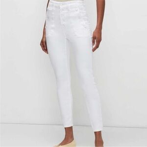 NWOT 7 For All Mankind Portia Slim Illusion High Rise Skinny Sailor Jeans